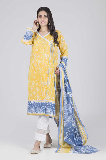 Bonanza Satrangi Folklore B - 3 PcSummer Spring Lawn Collection Vol 1 2020 | Bonanza Lawn
